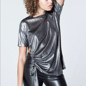 Sliver Top with side tie